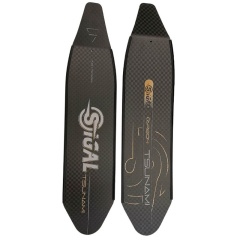 Palas para aletas Sigalsub Tsunami Carbono - Medium
