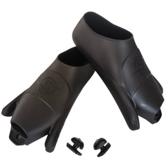 Par de calzantes Sigalsub Black - Talla 38/39 + Kit de fijación