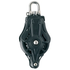 La polea de anillo giratorio Grillete de una sola bola de Wichard