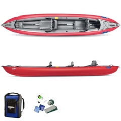 Kayak gonflable Gumotex Solar 019 Rouge | 3 places