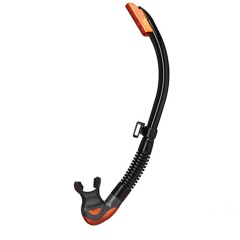 Tubo de buceo Tusa Platina 2 Hyperdry - Negro/Naranja