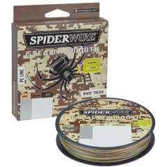 Hilo trenzado pesca Spiderwire Stealth Smooth X8 Camo 300 m