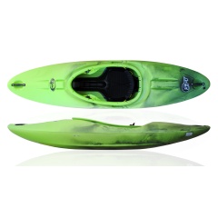 Kayak rígido DagSpy Super 235 - Verde Manzana/Negro