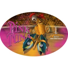 Pegatina Radical Quantum - Pink Tuna