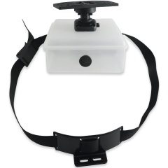 Soporte de transductor Pike'n Bass Pato de pesca con caja