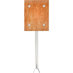 Soporte motor Inox Cape Horn fueraborda fijación en borda - Madera - 10HP