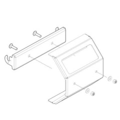 Kit de montaje al ras del suelo Humminbirdpara SOLIX 10