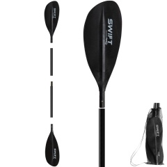 Remo kayak Egalis Swift fibra carbono 4 partes 220 cm