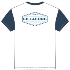 Camiseta Billabong Hombre mangas cortas - Blanco - S