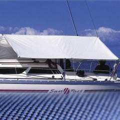 Toldo Cape Horn botavara velero - 3,45X3,60m - Azul
