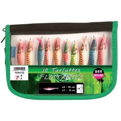 Kit de 10 Jibioneras de Tejido Flotante