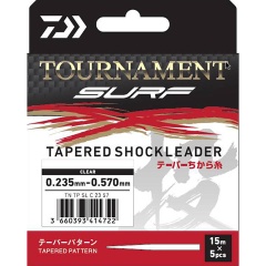 Puente Daiwa Tournament surf Tapered Shock Leader