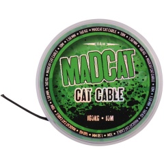 Trenzado a bajo de línea Silure MadCat Cat Cable 10m - 1,35 mm - 160 kg
