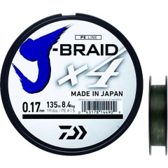 Trenzado Daiwa J Trenzado X 4 tranvías Verde | 135 m