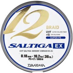 Trenzado Daiwa Saltiga 12 Braid EX Multicolor 300m
