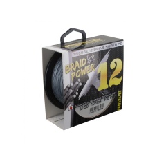 Trenzado Powerline Braid Power X12 Gris 300 m