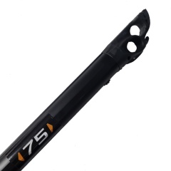 Tubo en aluminio Meandros B32 con cabezal abierto - 75 cm