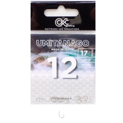 Anzuelo Simple C&C Fishing Umitanago Níquel - n°10