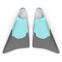 Aletas bodyboard Pride Vulcan V1 Gris/Turquesa