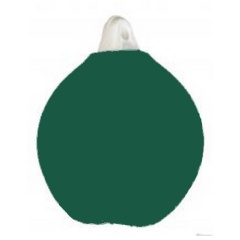 Par de fundas defensa barco Fendress grosor sencillo A5 70X92 - Verde oscuro