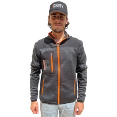 Chaqueta con capucha Denty Spearfishing soft-shell - Gris
