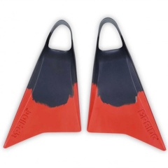 Aletas bodyboard Pride Vulcan V2 Gris/Rojo