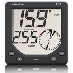 Veleta anemómetro. WIND completo con mástil + cable de 25 m