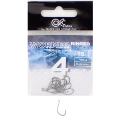 Anzuelo Simple C&C Fishing Wormer Ringed - n°7
