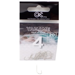 Anzuelo Simple C&C Fishing Yamame Níquel - n°3