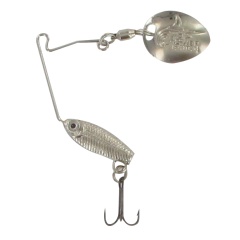 Señuelo Spinnerbait Jig Power 8 g Plata
