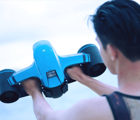 patinete subacuatico robosea seaflyer propulsor submarino robosea seaflyer