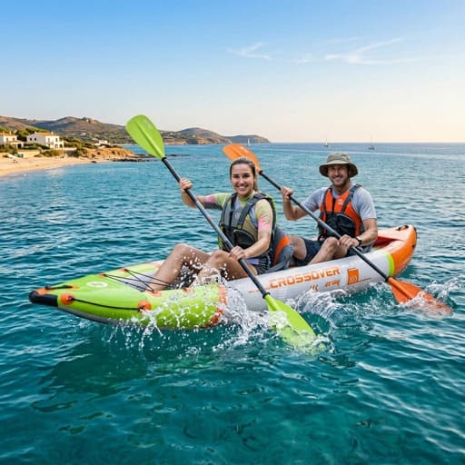 Kayak hinchable Zray para 2 personas