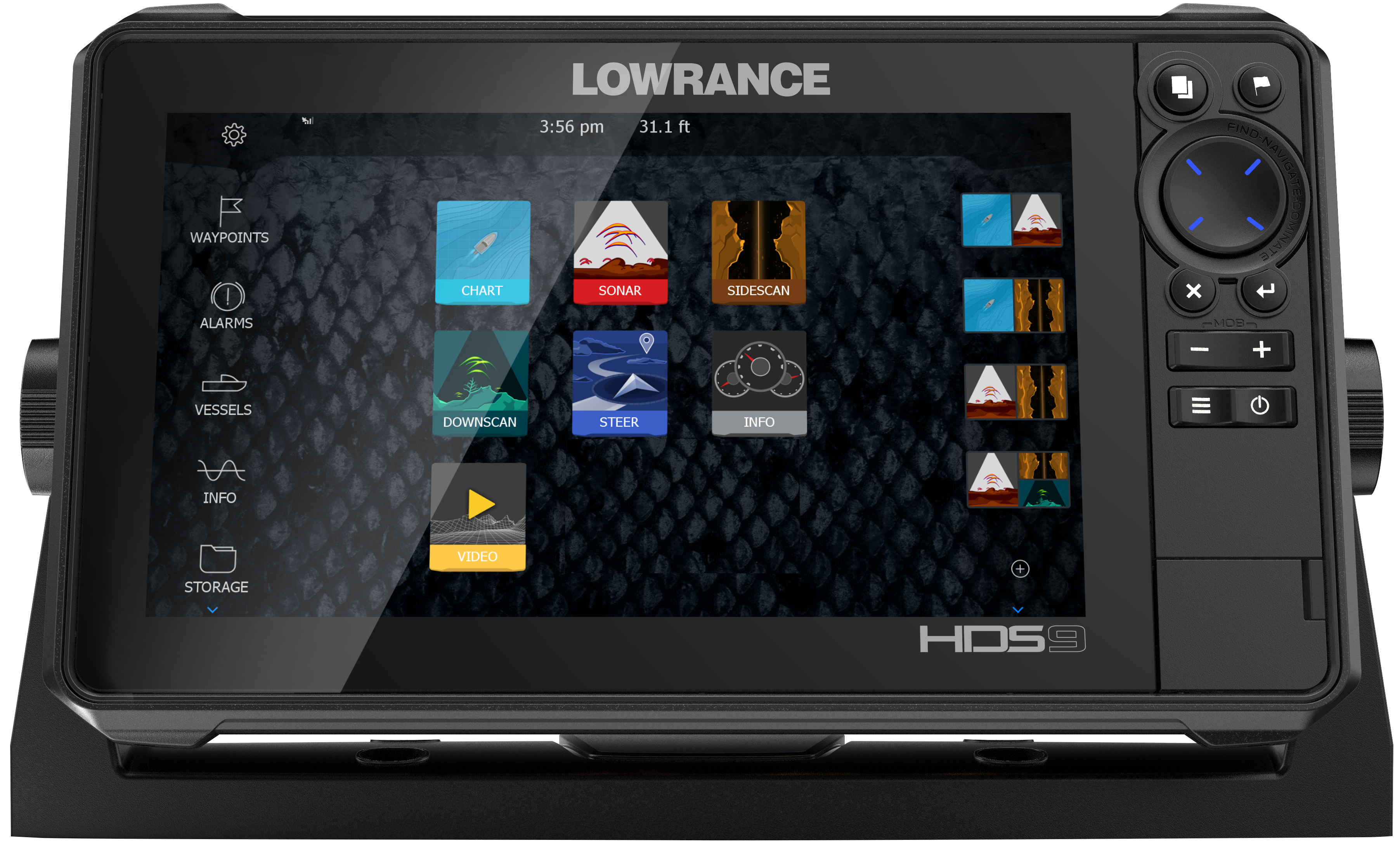 Lowrance hds 9