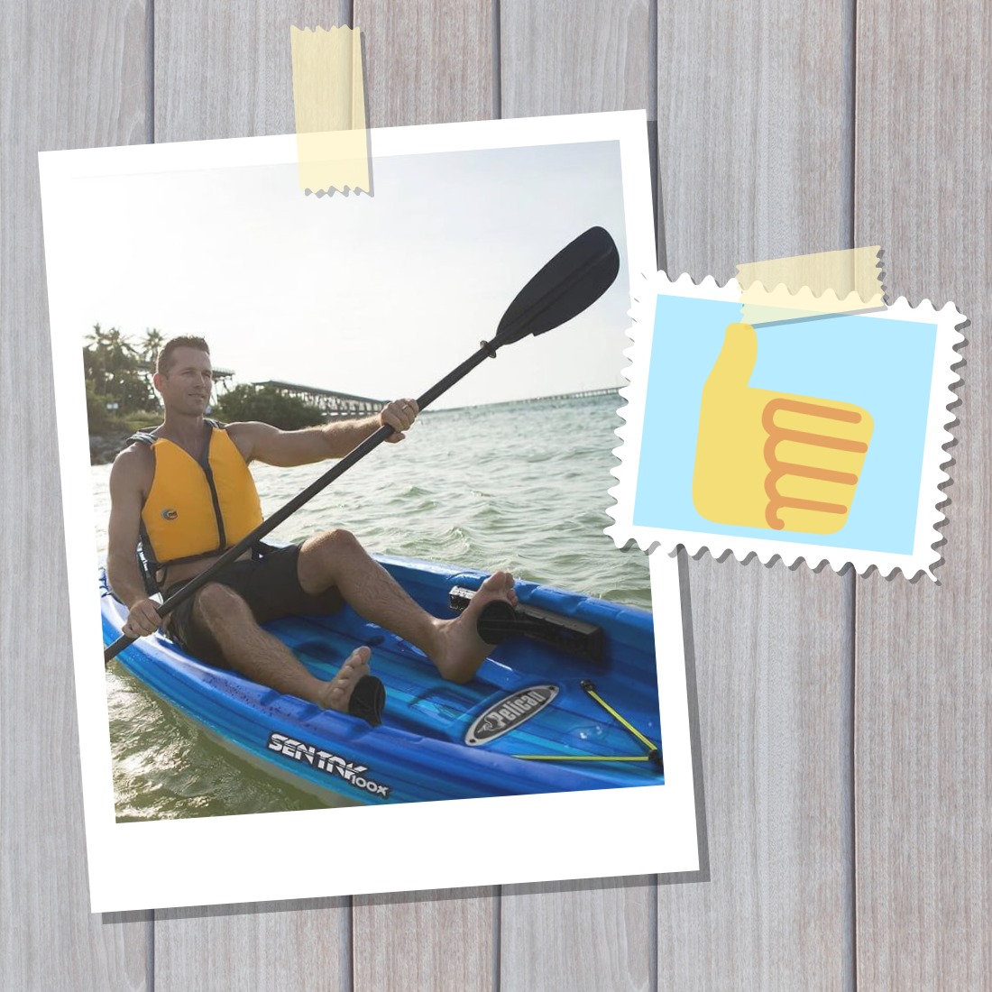 Remo kayak en el sentido correcto