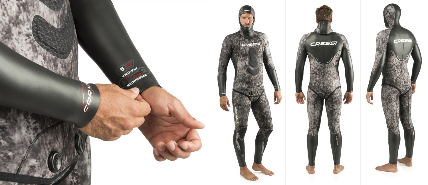 corvina cressi traje de pesca submarina corvina cressi traje pesca submarina