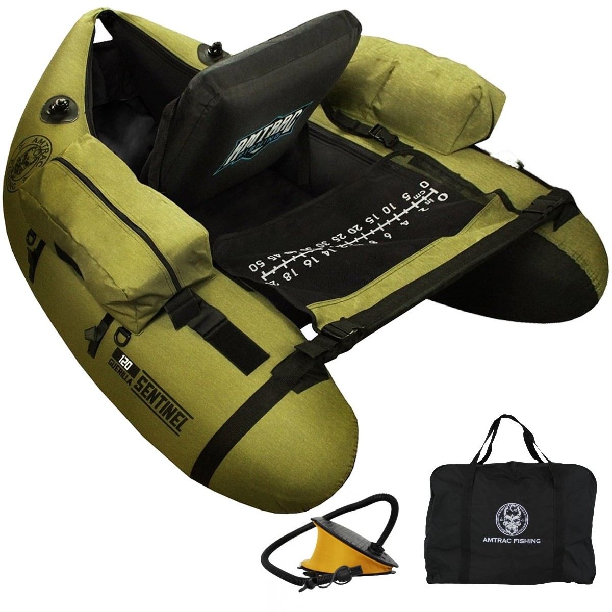 Pato de pesca Amtrac sentinel vert