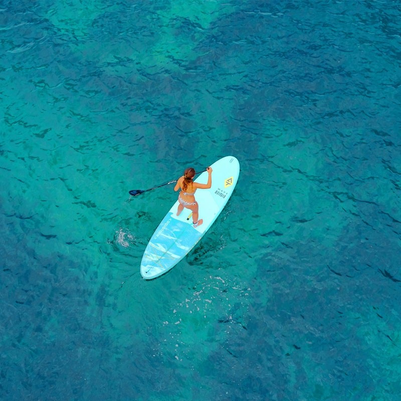 Test paddle surf wave 10.0 Paddle surf hinchable Aquatone wave 10.0