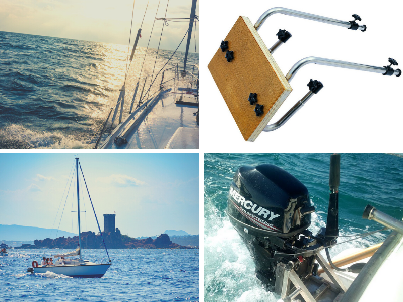 Soporte Fueraborda Auxiliar Barco Soporte Motor fueraborda