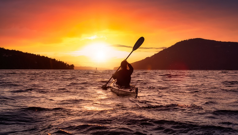 kayak rígido de mar kayak rígido de mar