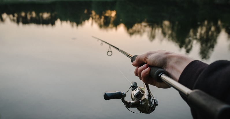 caña de pescar casting caña de pescar