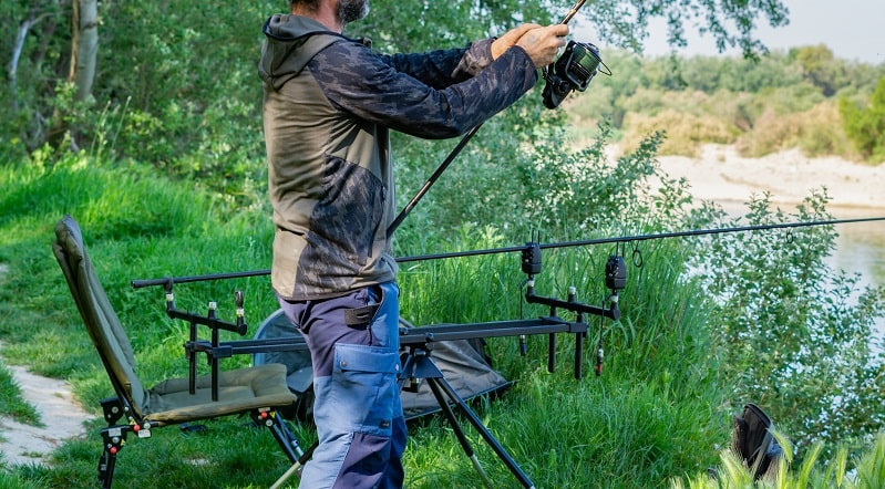 silla carpfishing level chair
