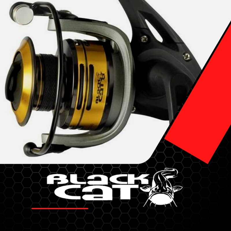 Carrete siluro black cat