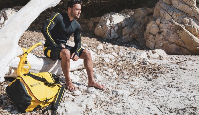 bolsa de buceo