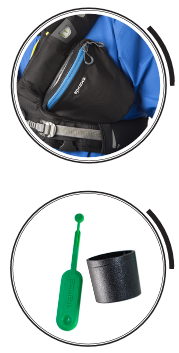 Chaleco salvavidas autoinflable Spinlock Deckvest 170N 