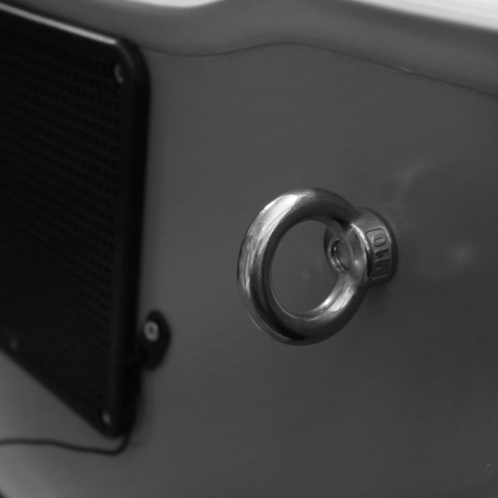 Anillos placa de popa lancha neumática Cape Horn