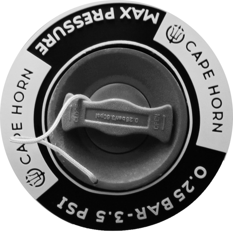 válvula lancha neumática Cape Horn