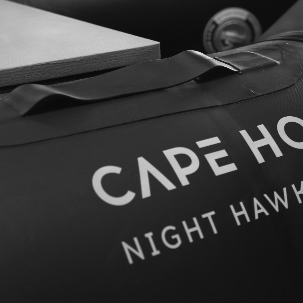 Asa de transporte frontal y lateral Lancha neumática Cape Horn