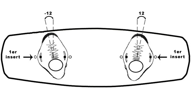 stance duSerie del logo de Wake 