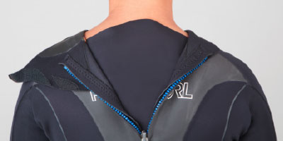 Traje de surf back zip