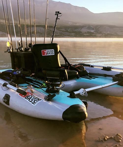 pato de pesca seven bass y accesorios